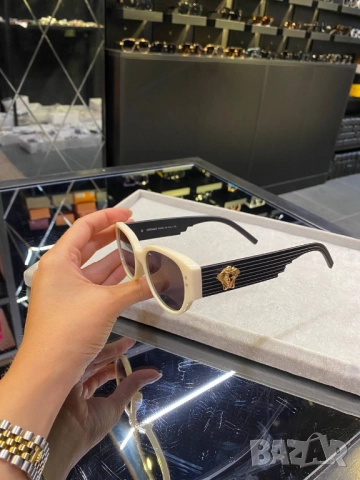 очила с черен обикновен калъф и ув защита versace louis vuitton, снимка 10 - Слънчеви и диоптрични очила - 51444699