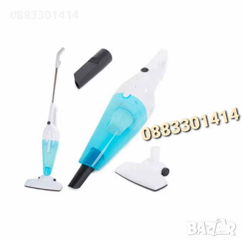 Вертикална ръчна прахосмукачка, HEPA филтър, 2в1, снимка 2 - Прахосмукачки - 50746576