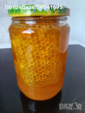 Мед с пчелна пита