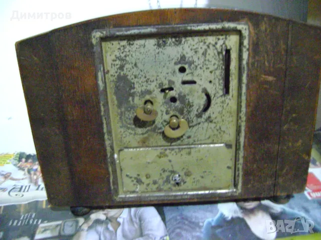 Стар каминен часовник! Касичка!, снимка 3 - Антикварни и старинни предмети - 48630830