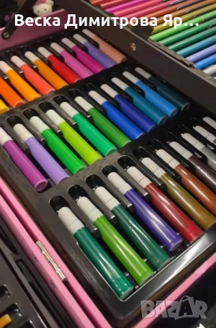 Творчески комплект за рисуване с изключително разнообразие от цветове, снимка 9 - Други - 51705332