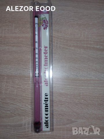 Хоби спиртомер 0 до 100 %, Дължина 290 мм, Точност 2%, 20204086, снимка 4 - Други стоки за дома - 35764552