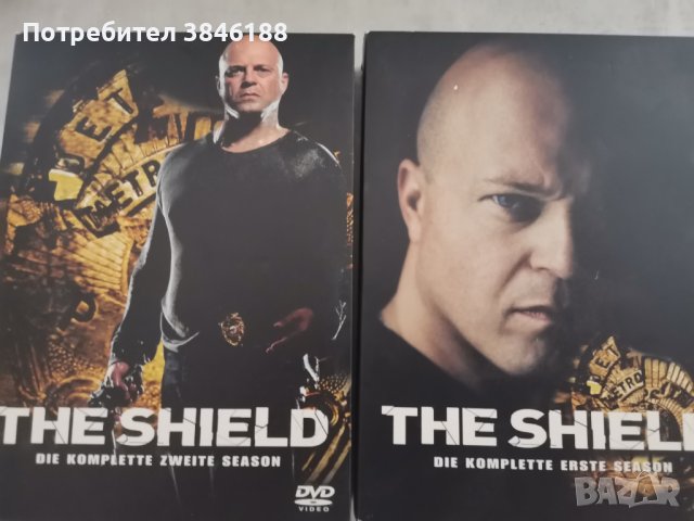 THE SHIELD -1 и 2 сезон-8 ДВД