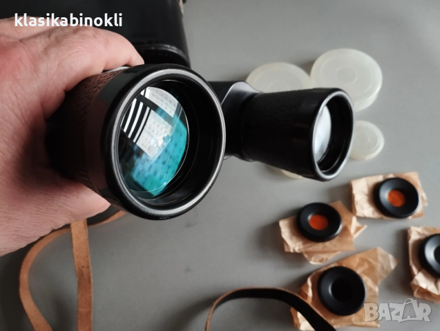 ТОП НОВ Съветски Бинокъл-БПВ1 7х50-MADE IN СССР, снимка 8 - Екипировка - 52311034