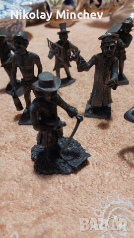 Колекция калаени фигури" Стари занаяти ", снимка 6 - Колекции - 41860623