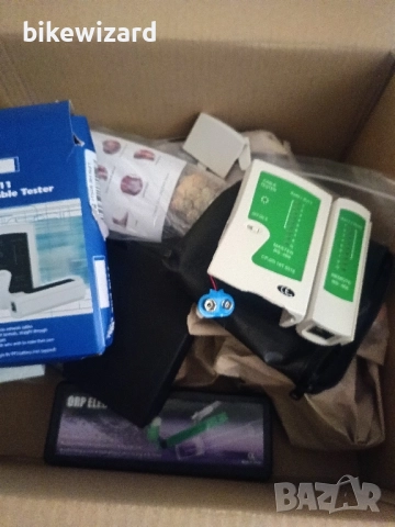 Incutex Ethernet мрежов тестер LAN CAT5 CAT5E RJ45 RJ11 НОВ ТРАНСПОРТЕН ДЕФЕКТ, снимка 6 - Друга електроника - 51509152