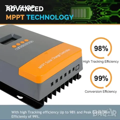 MPPT соларен контролер, POW M60 PRO, снимка 15 - Стругове - 48763717