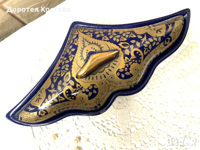 Красива порцеланова кутия за бижута , снимка 9 - Антикварни и старинни предмети - 49327928