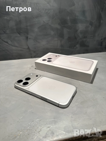 КАТО ЧИСТО НОВ Iphone 17 Pro 256 GB White, снимка 3 - Apple iPhone - 52844637