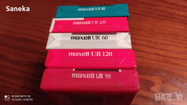 MAXELL UR 60,90,120, снимка 5 - Аудио касети - 35871841