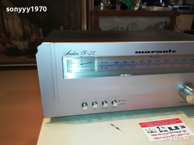 MARANTZ J-25 TUNER-USA/JAPAN-ВНОС SWISS 2603222012, снимка 4 - Ресийвъри, усилватели, смесителни пултове - 36240411