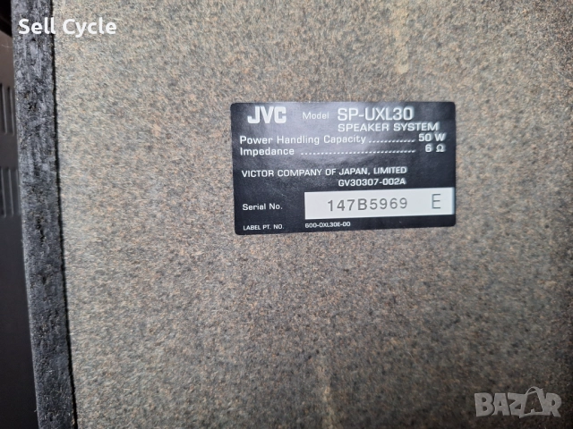 ✅СТЕРЕО УРЕДБА JVC CA-UXL30R❗, снимка 6 - Аудиосистеми - 52539240