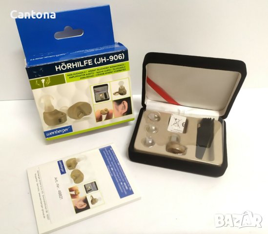 Микро слухов апарат, Weinberger JH-906, снимка 4 - Слухови апарати - 41686765