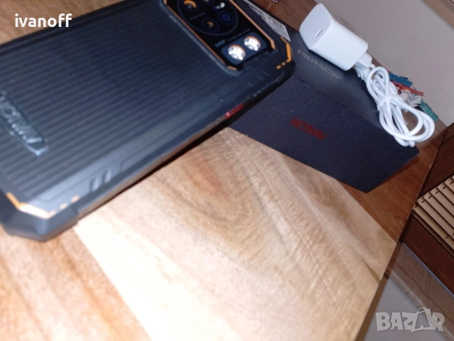 Cyber 13 Pro HOTWAV водо и удароустойчив телефон, 8 ядрен, 256GB, 20GB, 10800mAh : запазен телефон, снимка 6 - Телефони с две сим карти - 52283891