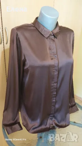 Блуза Blu. 92% коприна. размер M., снимка 5 - Блузи с дълъг ръкав и пуловери - 50337045