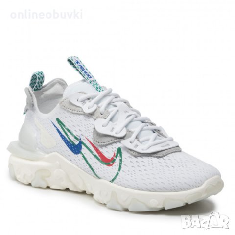 НАМАЛЕНИЕ!!! Мъжки Маратонки NIKE REACT VISION Бяло DM9095-100, снимка 2 - Маратонки - 36017293