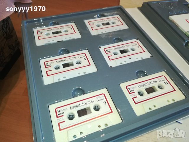 КАСЕТИ И УЧЕБНИК ПО АНГЛИЙСКИ-ВНОС ГЕРМАНИЯ 2402241800, снимка 3 - Аудио касети - 44449494