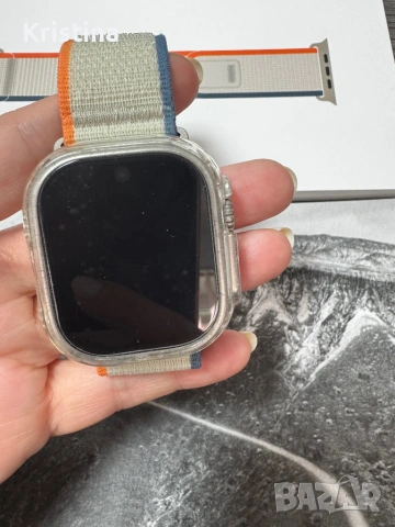 Apple Watch Ultra 2 - 2023 г. Titanium 49 mm , снимка 4 - Друга електроника - 53628933