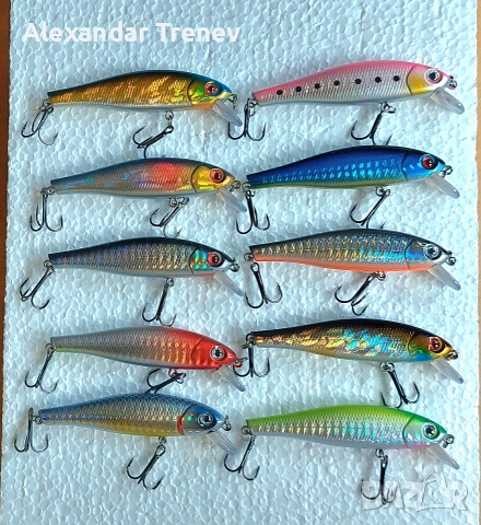 Щукарски воблери, снимка 2 - Екипировка - 53669458