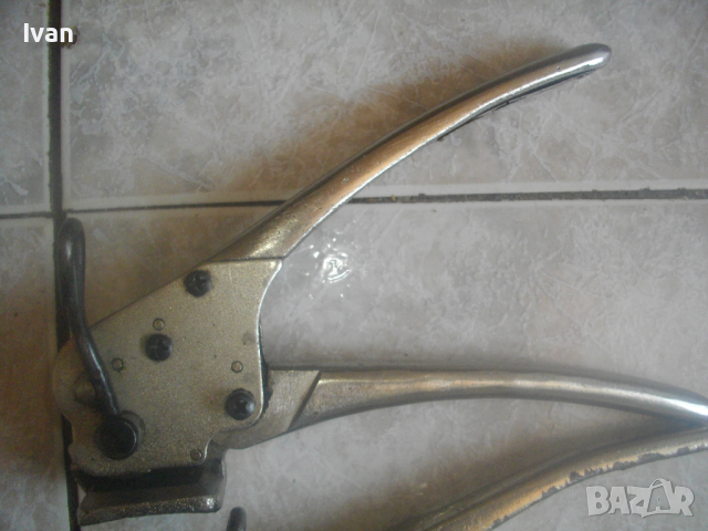 Ръчен Немски Чембер Обтегач Машина За Неметални Пластмасови РР Ленти-Професионален/Индустриален-Отл, снимка 8 - Други инструменти - 44667730