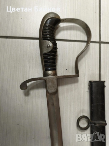 Немска сабя, снимка 2 - Антикварни и старинни предмети - 53720902