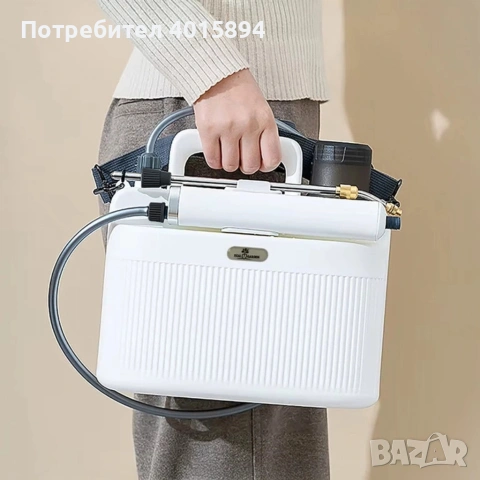 Електрическа градинска пръскачка с батерия 2200 Mah, налягане, 5L, снимка 5 - Градински мебели, декорация  - 53309507