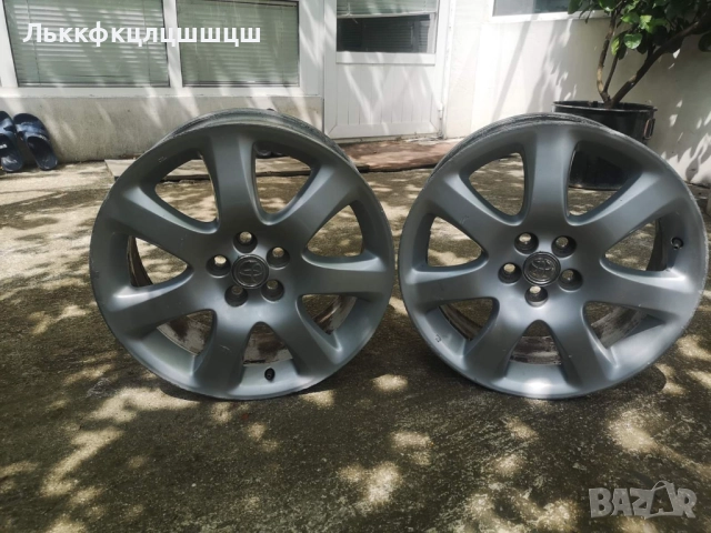 4 бр.5х100/17-ки Toyota , снимка 3 - Гуми и джанти - 52221956