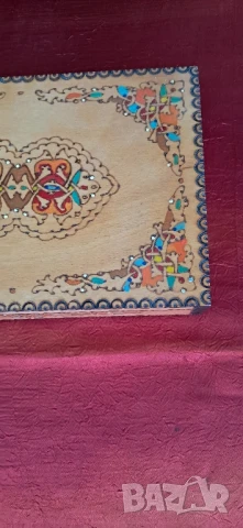 Стара дървена кутия , снимка 5 - Колекции - 50910738