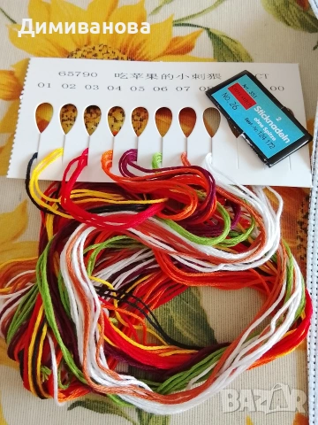 Гоблен за бродиране, Щампа Таралеж, снимка 3 - Гоблени - 53440397