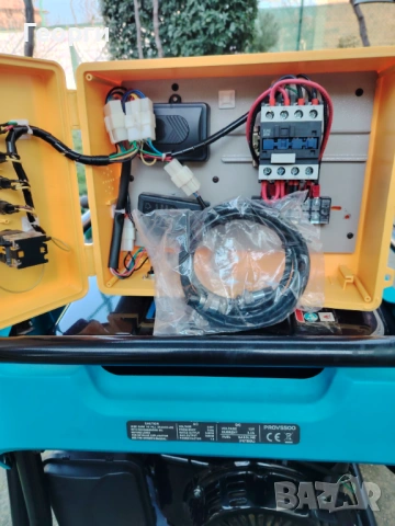 Бензинов монофазен генератор. , снимка 13 - Други машини и части - 53664315