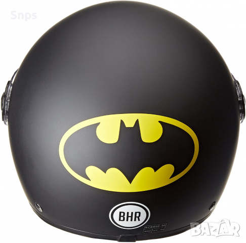 Мотоциклетна каска Demi-Jet One 801 Batman, размер М, снимка 2 - Аксесоари и консумативи - 36140358