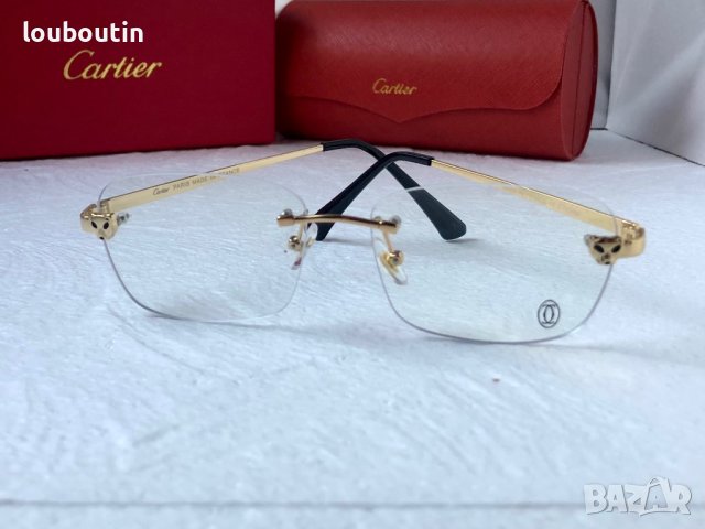 Cartier висок клас слънчеви очила Мъжки Дамски слънчеви 4 цвята, снимка 2 - Слънчеви и диоптрични очила - 41968506