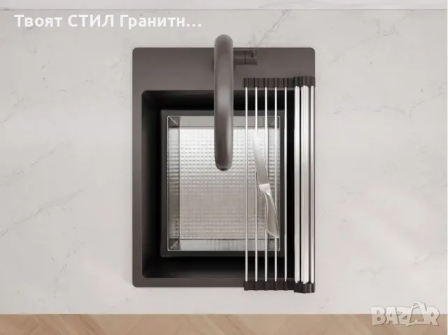 Гранитна мивка Рига + Смесител 5000 , снимка 3 - Мивки - 32303882