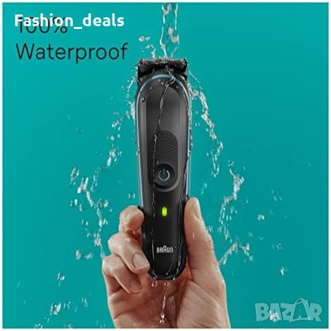 Нов Braun Комплект самобръсначка тример за мъжко подстригване на коса брада нос уши, снимка 2 - Тримери - 41724087