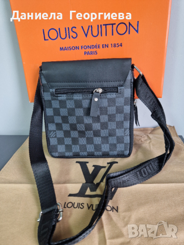 Мъжка чанта Louise Vuitton , снимка 3 - Чанти - 44665110