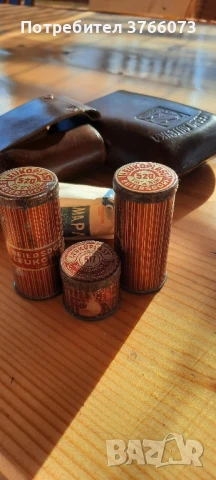 Стара оригинална туристическа аптечка , снимка 3 - Антикварни и старинни предмети - 50488187