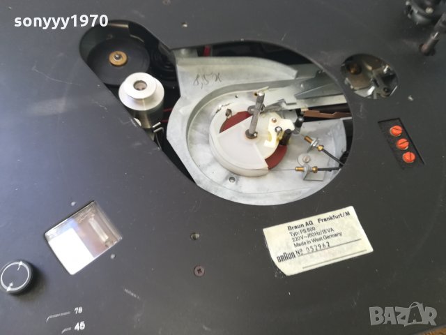 BRAUN PS 500 monster made in germany 2602222034, снимка 10 - Грамофони - 35926246