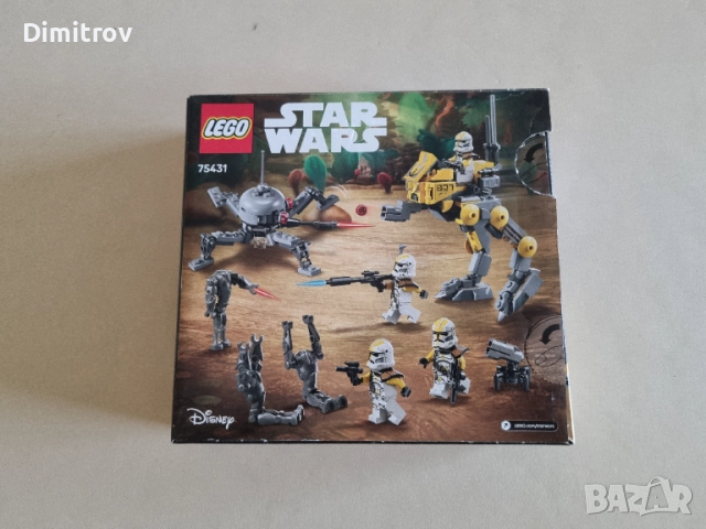 Star Wars Lego 75431 -327-th Clone trooper - без клонингите, снимка 3 - Конструктори - 52278935