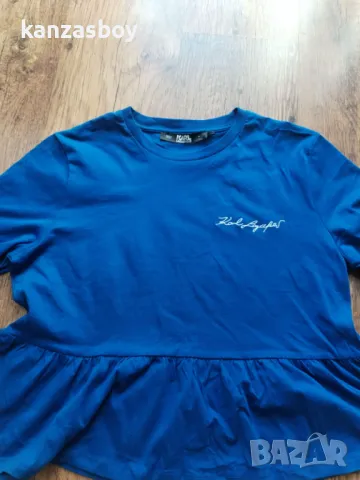 karl lagerfeld - страхотна дамска тениска М, снимка 3 - Тениски - 50131173