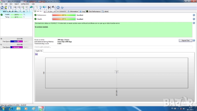 14 броя Тествани и Работещи Хард Дискове ATA 160GB/80GB/40GB/30GB, снимка 10 - Твърди дискове - 51705564