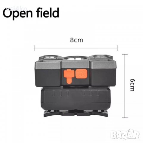ЛЕД челник с 9 светодиода, снимка 2 - Екипировка - 39330317