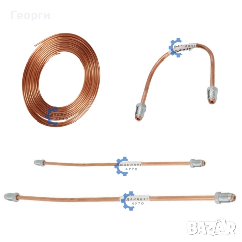 Спирачна тръба медна Ф4,75