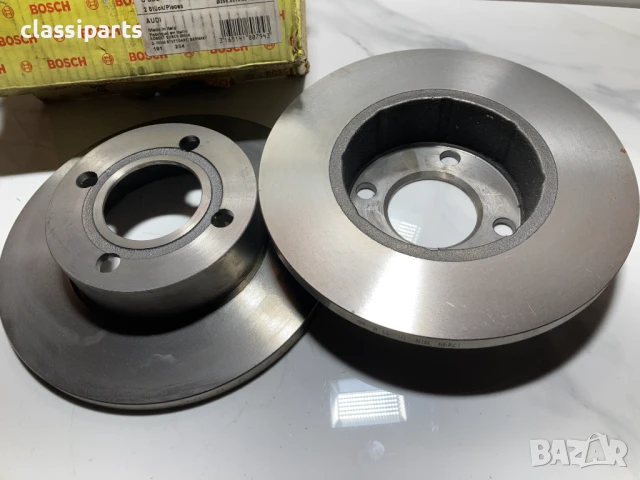 Спирачни дискове BOSCH за АУДИ 80 Б4 / AUDI 80 B4, снимка 2 - Части - 50647522