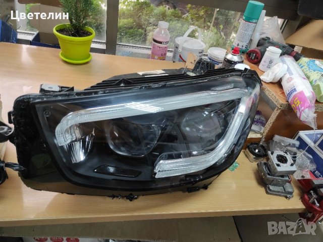 Ляв фар фарове Мерцедес GLC W253 mercedes глц 253 lqv far farove A2539064903 Z001E001, снимка 3 - Части - 41016819