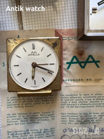 стари часовници с камбанки zenith cyma appella , снимка 6 - Антикварни и старинни предмети - 56111623