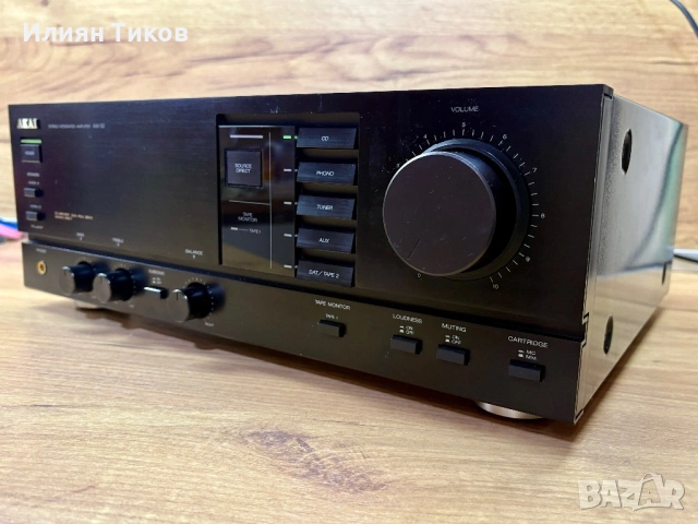 Усилвател Akai AM-32 Hi-Fi транзисторен аудио техника MM/MC, снимка 4 - Ресийвъри, усилватели, смесителни пултове - 53056124