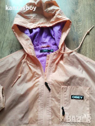 Obey Riverbed Jacket - страхотно дамско яке КАТО НОВО С, снимка 6 - Якета - 49306791