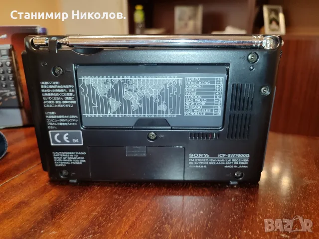 Дигитално радио Sony ICF-SW 7600G FM Stereo/SW/MW/LW PLL Synthesized World Band Receiver., снимка 12 - Радиокасетофони, транзистори - 55748610