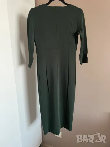 J.Lindeberg Тъмно зелена рокля по тялото, размер S, снимка 2 - Рокли - 48004332