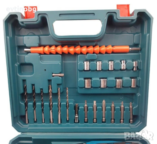 Акумулаторен Винтоверт с две батерии - Комплект, снимка 3 - Винтоверти - 53828367